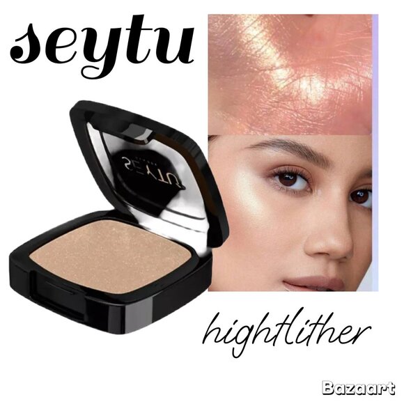 Highlighter & Contour Palette - Matte Finish, Light Coverage, All Skin Tones, Wa - Picture 1 of 6